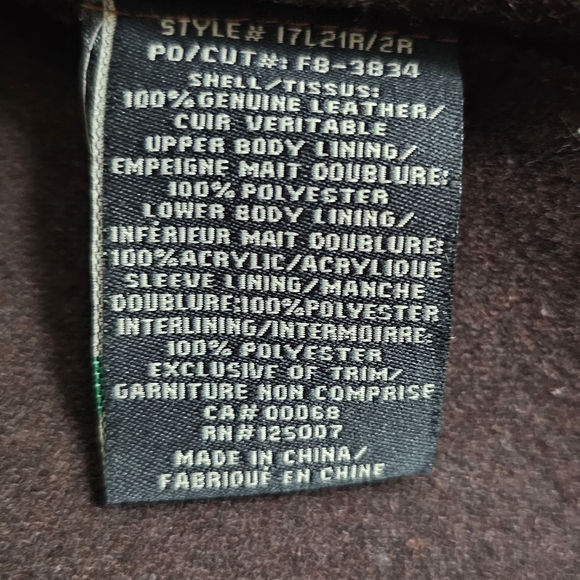 Red Wing Shoes Leather Jacket Cafe Racer Moto Men's Size XL Brown Motorcycle - Picture 9 of 15